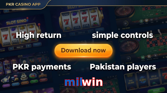 Main screen of Milwin gamedownload page for PK players